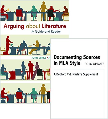 Book cover for Arguing about Literature & Documenting Sources in MLA Style: 2016 Update