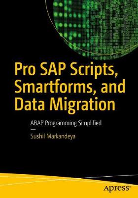 Book cover for Pro SAP Scripts, Smartforms, and Data Migration