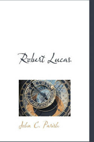 Cover of Robert Lucas