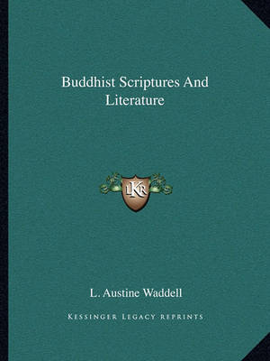 Book cover for Buddhist Scriptures and Literature