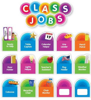 Cover of Color Your Classroom Class Jobs Bulletin Board