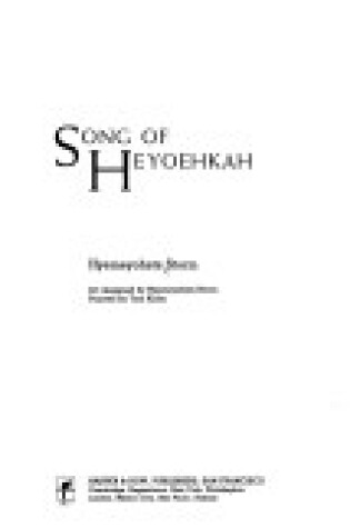 Cover of Song of Heyoehkah H/B