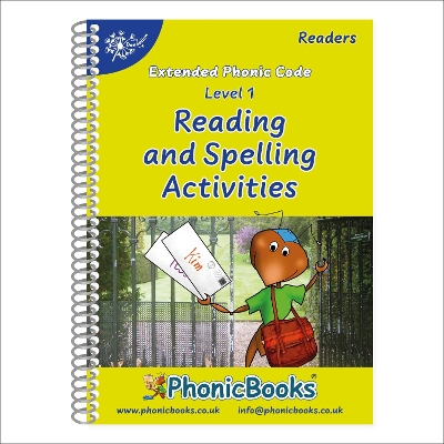 Book cover for Phonic Books Dandelion Readers Reading and Spelling Activities Vowel Spellings Level 1