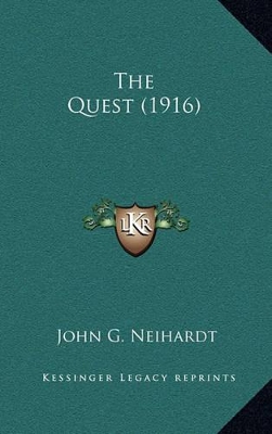 Book cover for The Quest (1916)