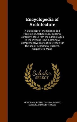 Book cover for Encyclopedia of Architecture