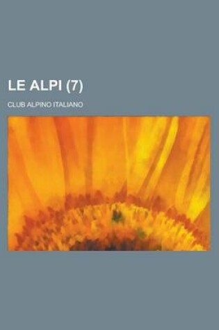 Cover of Le Alpi (7 )