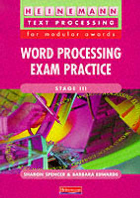 Cover of Word Processing Exam Practice Stage III