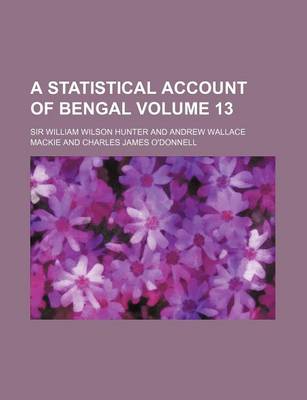 Book cover for A Statistical Account of Bengal Volume 13