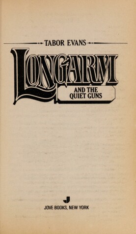 Book cover for Longarm 114: Quiet Gun