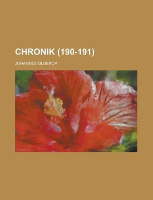 Book cover for Chronik (190-191 )