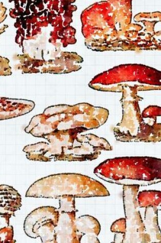 Cover of Journaling Notebook (Mushrooms Version 1, 8.5" x 11" Edition)