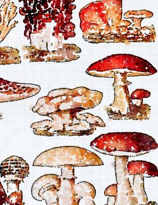 Book cover for Journaling Notebook (Mushrooms Version 1, 8.5" x 11" Edition)