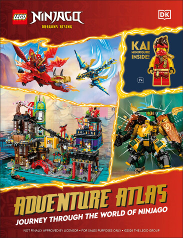 Cover of LEGO Ninjago Dragons Rising Adventure Atlas