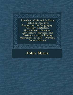 Book cover for Travels in Chile and La Plata