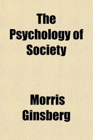 Cover of The Psychology of Society
