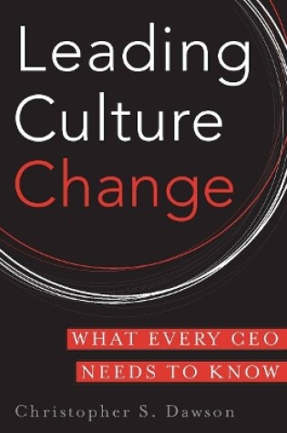 Cover of Leading Culture Change