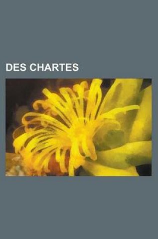 Cover of Des Chartes