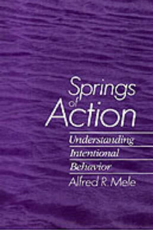 Cover of Springs of Action