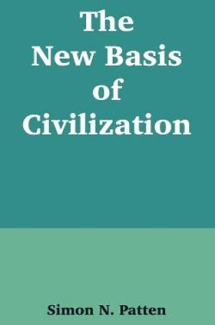 Cover of The New Basis of Civilization