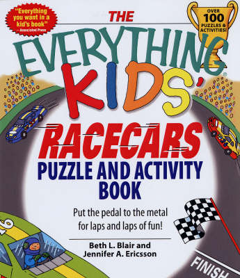 Cover of The "Everything" Kids' Racecars Puzzle and Activity Book