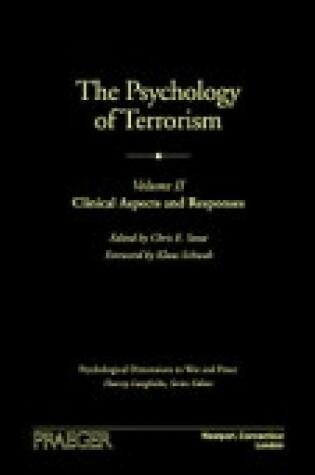 Cover of The Psychology of Terrorism