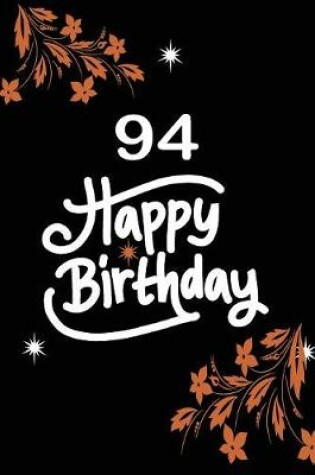 Cover of 94 happy birthday