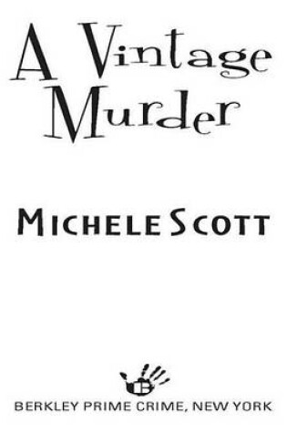 Cover of A Vintage Murder