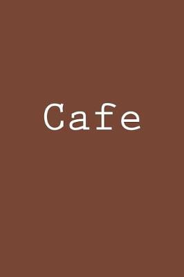 Book cover for Cafe