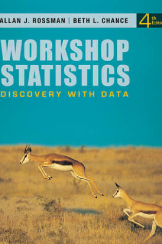 Cover of Workshop Statistics: Discovery with Data 4e + Wileyplus Registration Card