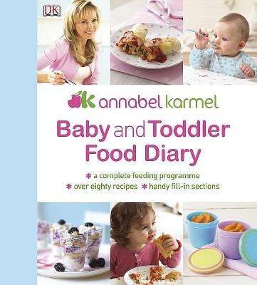 Book cover for Baby and Toddler Food Diary