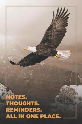 Book cover for Soar On Wings Like Eagles. Notes. Thoughts. Reminders. All in one place.