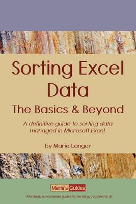 Book cover for Sorting Excel Data