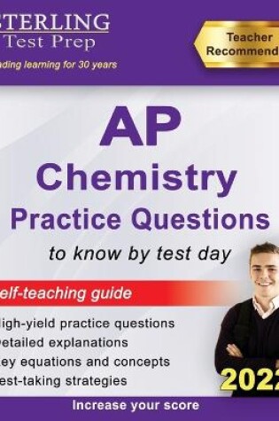 Cover of Sterling Test Prep AP Chemistry Practice Questions