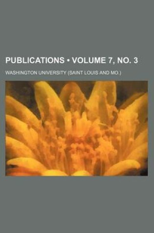 Cover of Publications