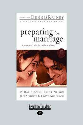 Book cover for Preparing for Marriage