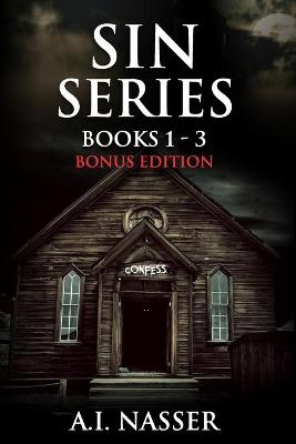 Book cover for Sin Series Books 1 - 3 Bonus Edition