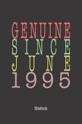 Cover of Genuine Since June 1995