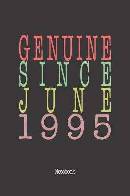 Book cover for Genuine Since June 1995