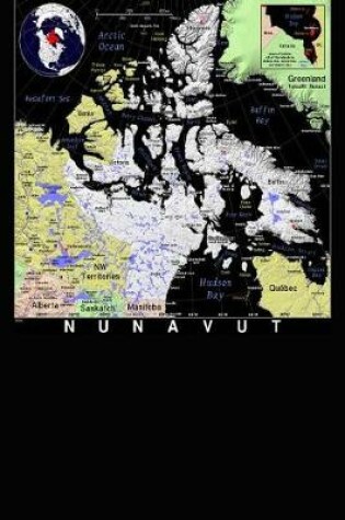 Cover of A Color Map of Nunavut Province in Canada Journal