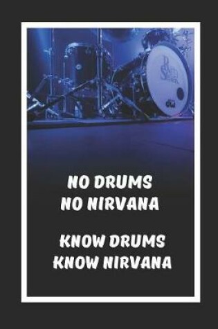 Cover of No Drums No Nirvana.. Know Drums Know Nirvana