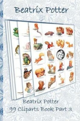 Cover of Beatrix Potter 99 Cliparts Book Part 3 ( Peter Rabbit )