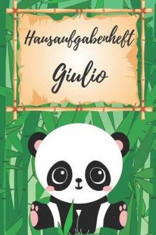 Cover of Hausaufgabenheft Giulio