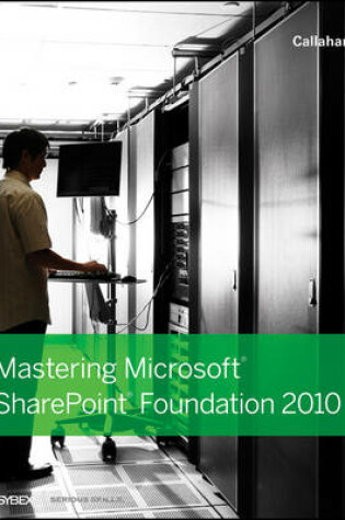 Cover of Mastering Microsoft SharePoint Foundation