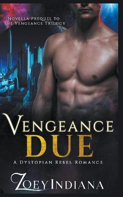Book cover for Vengeance Due - A Dystopian Rebel Romance