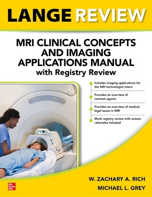 Book cover for LANGE Review: MRI Clinical Concepts and Imaging Applications Manual with Registry Review