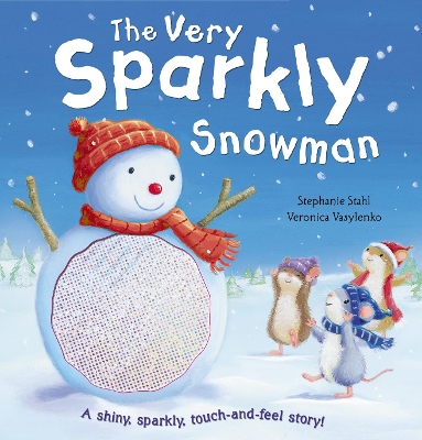 Book cover for The Very Sparkly Snowman