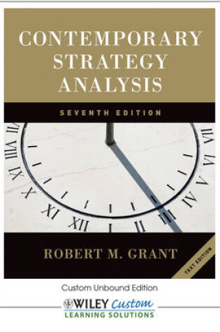 Cover of (Wcls) Strategy Analysis 7E Cue