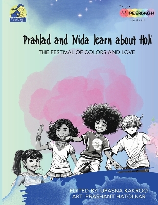 Book cover for Prahlad and Nida Learn About Holi
