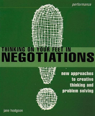 Book cover for Thinking on Your Feet in Negotiations