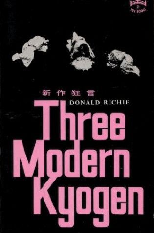 Cover of Three Modern Kyogen